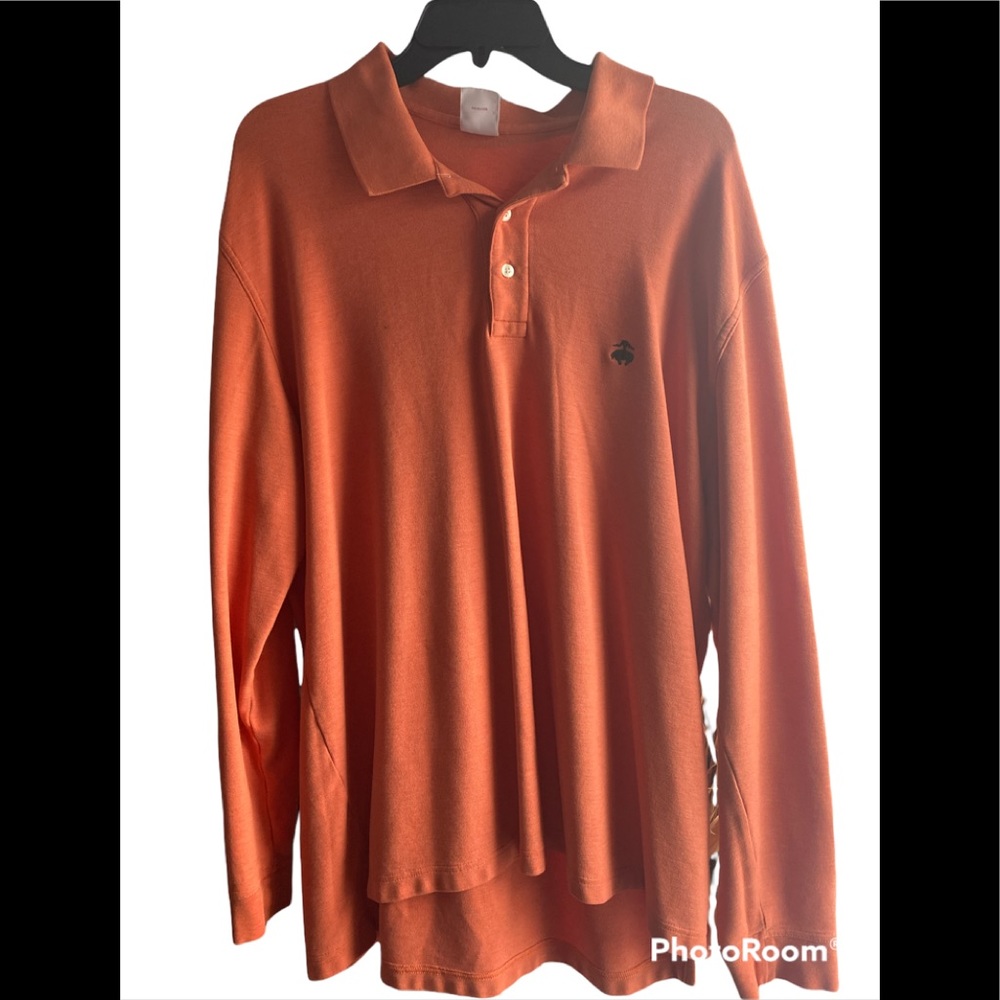 Brooks Brothers Long Sleeve 3 Button Polo